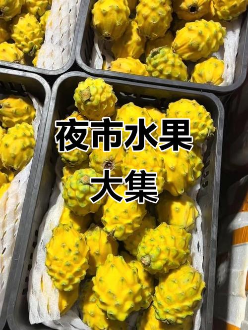 凌晨水果市场,新鲜又实惠,批发零售任选